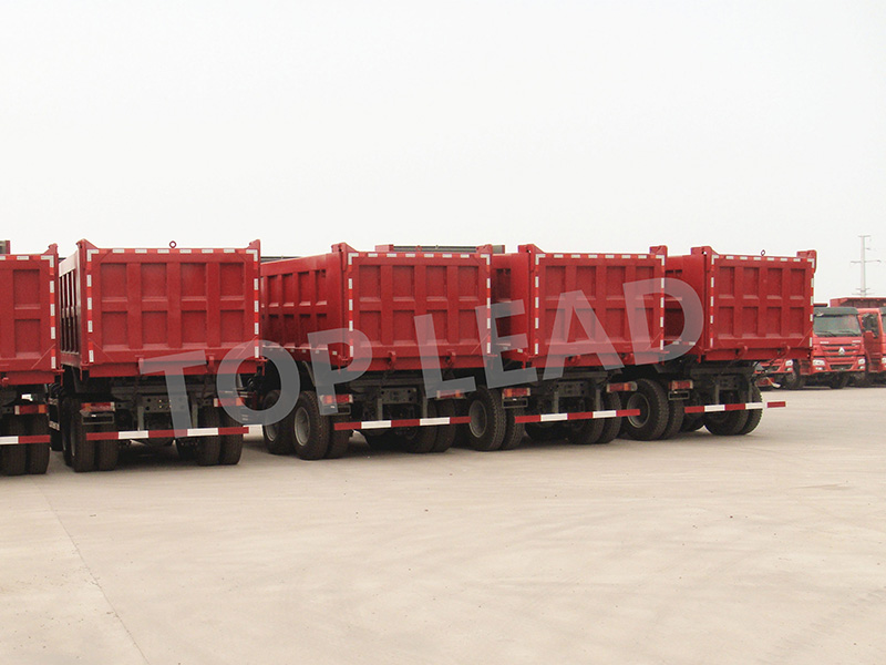 HOWO 40 ton tipper truck