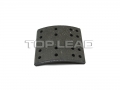 SINOTRUK®Genuine - brake lining (A7 new 14 hole)-备件为中国重汽HOWO零件号:AZ9231342068