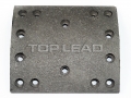 SINOTRUK®Genuine - brake lining (A7 new 14 hole)-备件为中国重汽HOWO零件号:AZ9231342068