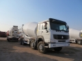 Sinotruk Howo 8x4水泥搅拌车，10立方米混凝土搅拌车，水泥混凝土搅拌车