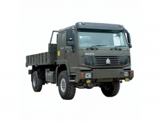 Venda Quente Sinotruk Howo 4 x 4Caminhãotruck，CaminhãodeCarga Todas，随着Rodas Motrizes，CaminhãoMilitar