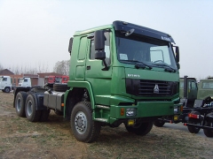 热出售中国重汽HOWO 6 x6的卡车,所有车轮驱动牵引车,公路牵引车